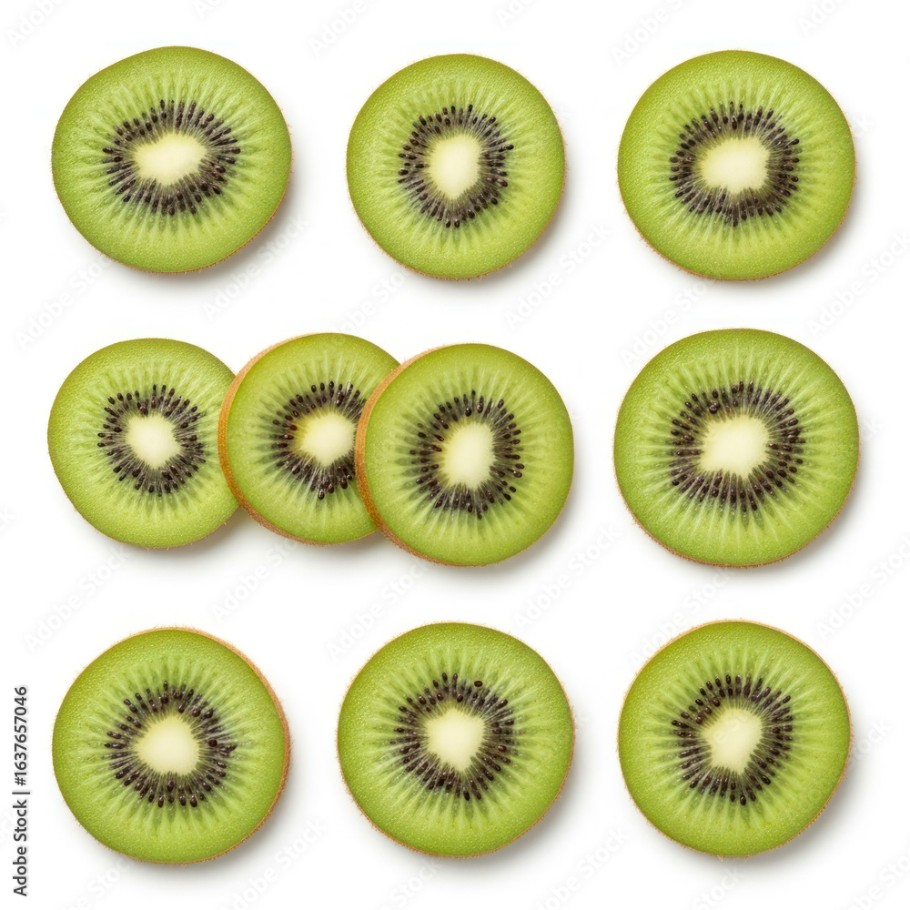 Fototapeta premium slices of kiwi