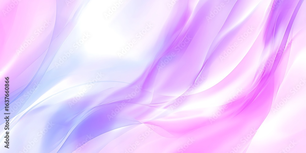 Obraz premium Abstract light flowing waves pastel colors