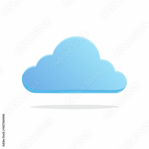 Cloud icon for weather, sky, and nature projects