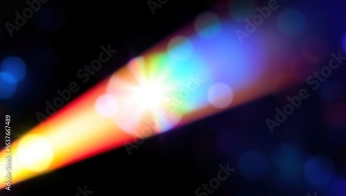 abstract colorful lights