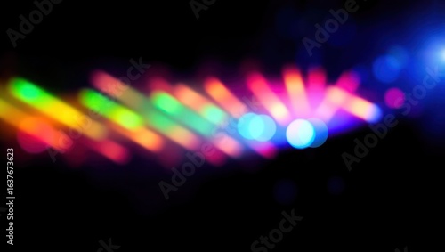 abstract colorful lights