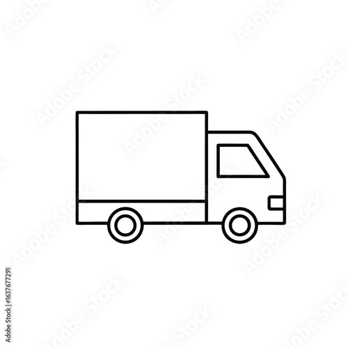delivery truck icon