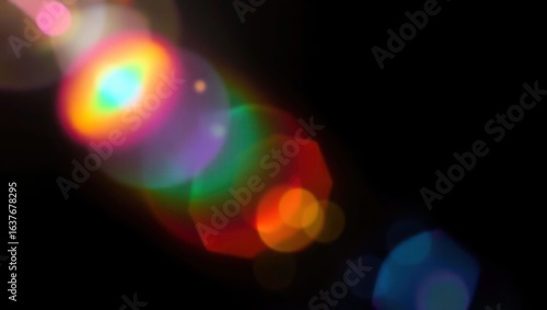 abstract colorful lights