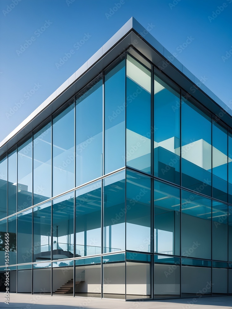 Obraz premium Reflected Light and Modern Design