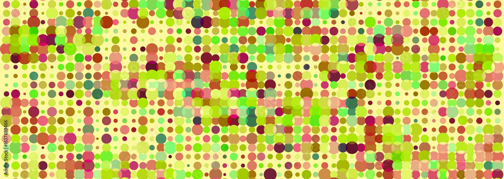 Fototapeta premium seamless pattern with colorful dots