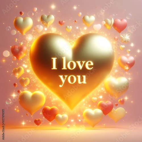 happy valentines day background with heart