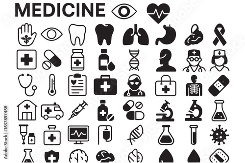 Wallpaper Mural 20250809_0057_Monochrome_Medical_Icons_gen_01k2656698fczs19fwp7qf0kph Torontodigital.ca