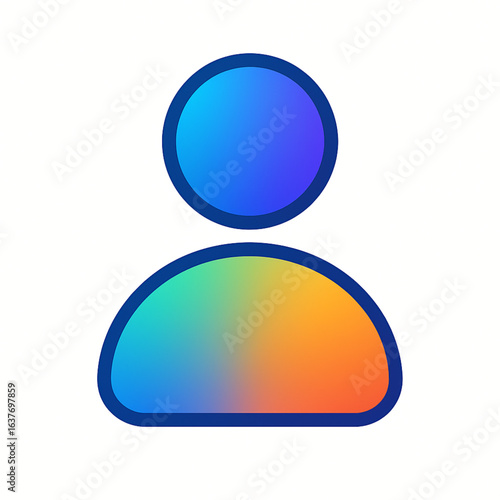 Glossy round colorful buttons set vector illustration with shiny 3D design and vibrant colors