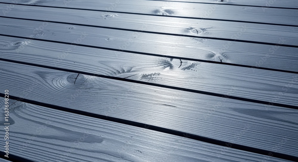 Obraz premium Wooden Planks Texture, Silver Surface, Abstract Background, Perfect for Mockups and Overlay, Empty Surface