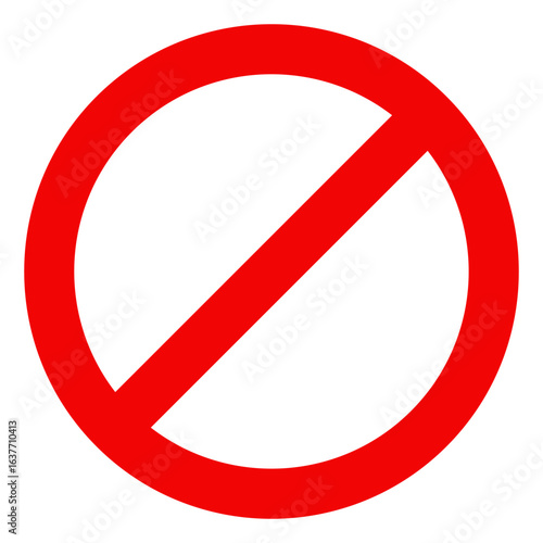 Free Download Not Allowed Sign - GFXLoad