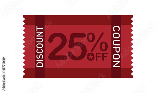 25% Discount Coupon Voucher Offer Save Shopping Deal Online