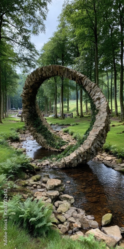 Obraz premium Devil's Bridge Kromlau