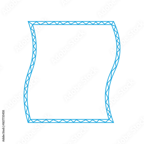 Modern Minimalistic Geometric Frame Design