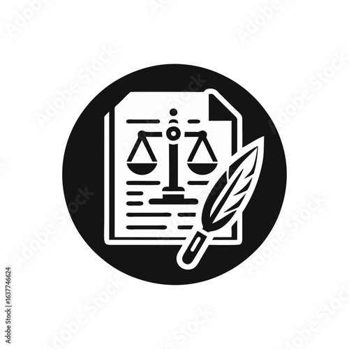 Document icon for legal services