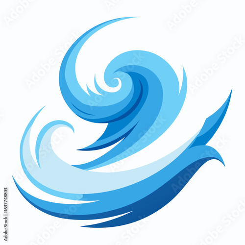 Swirling Snowdrifts Vector with Dynamic Winter Wind Effect