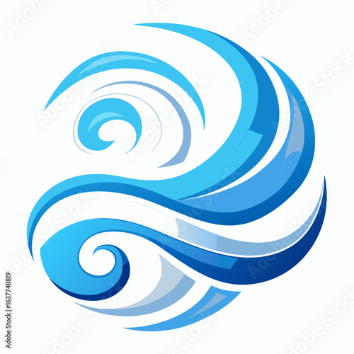 Swirling Snowdrifts Vector with Dynamic Winter Wind Effect