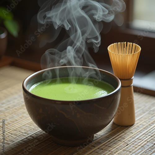 Plakat chinese tea macha