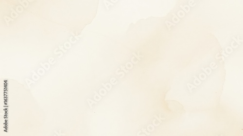 Subtle beige tones with delicate watercolor stain textures creating a beautiful and versatile background for creative projects and design applications