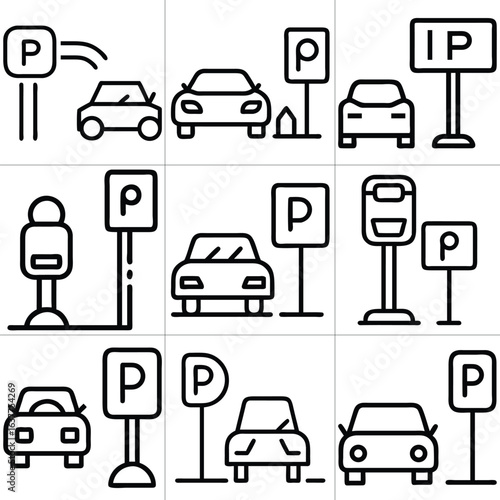 Parking illustration