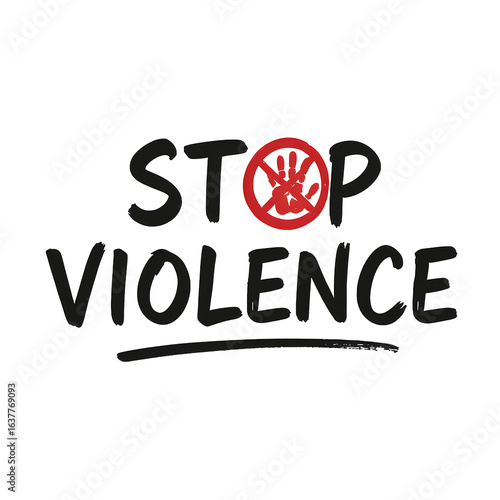 Stop Violence Powerful Graphic Design for Anti-Violence Campaigns
