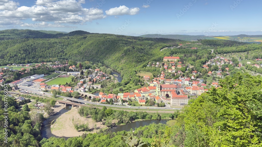 Obraz premium Panoramic view of Bardo, Poland