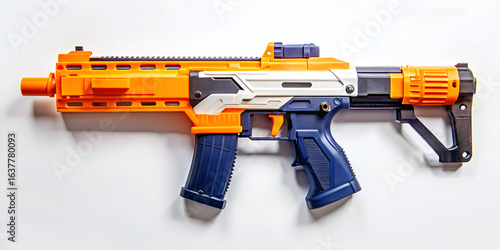 Nerf gun isolated on transparent background  