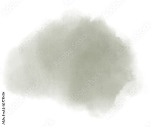 Watercolor stain decoration