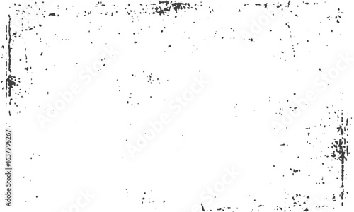 Monochrome grunge texture background with vintage black and white distressed effect. Black and white abstract grunge texture with vintage monochrome surface