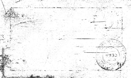 Vintage black and white dirty grunge background with abstract distressed style. Abstract vintage surface with monochrome black and white grunge pattern