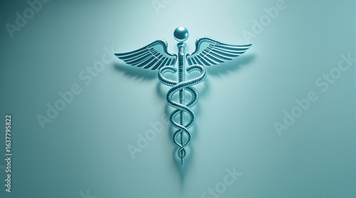 Caduceus Symbol Medical Icon, Healthcare Logo, Royalty-Free Image
