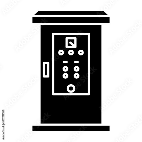 Motor starter unit icon