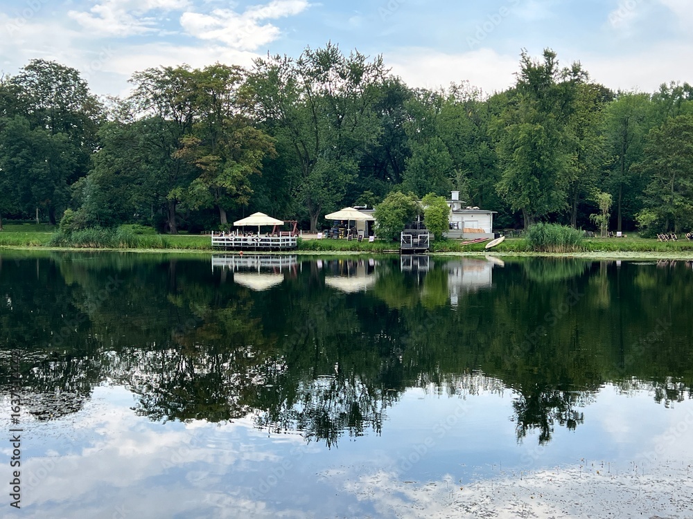 Fototapeta premium Staw warszawa