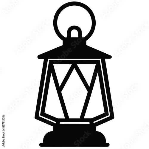 lantern vector icon