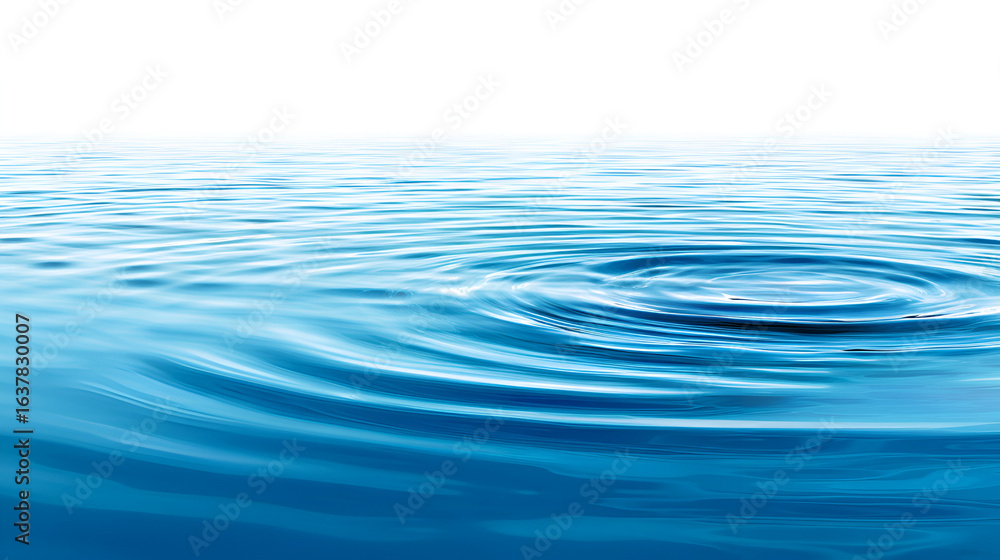 Naklejka premium blue water background