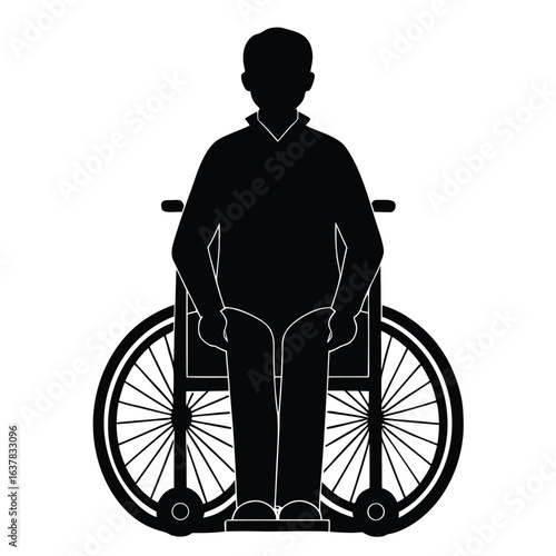 disabled man in wheelchair
