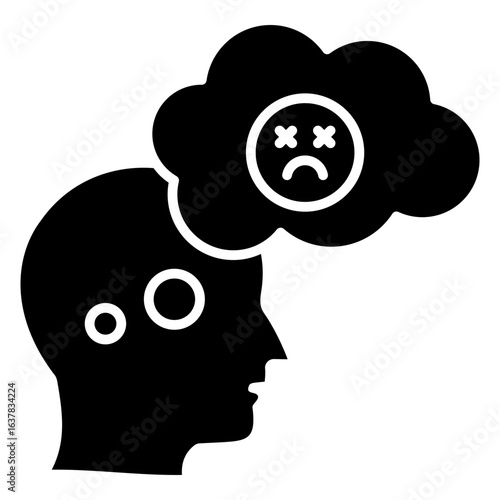 Unconscious Glyph Icon
