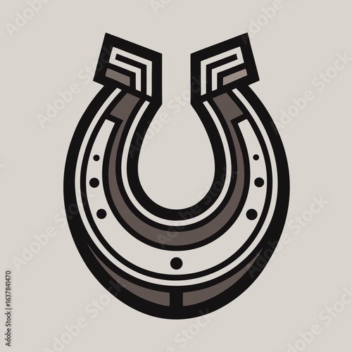 horseshoe vector illustration