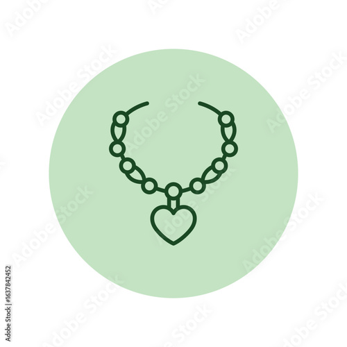 Necklace vector, pixel perfect, illustrator file 

