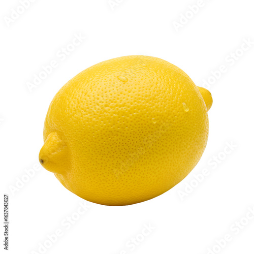 lemon isolated on white background