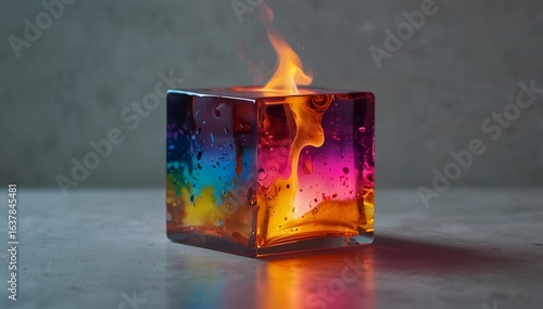 The Cubist abstract transforms basic geometric shapes into a captivating exploration of texture, material, and matter of style. Cubes become an artistic re-imagination. Varying from smooth polished 