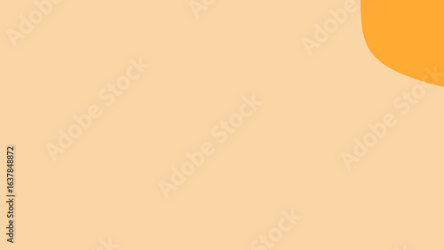 A serene and minimalist abstract background featuring a warm peach and orange color palette, perfect for modern design projects and copy space.