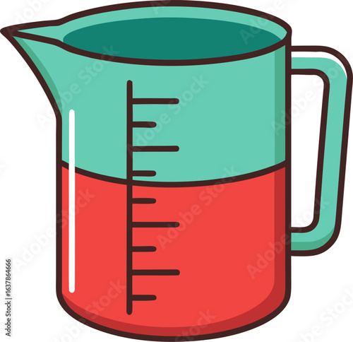 Measuring cup icon