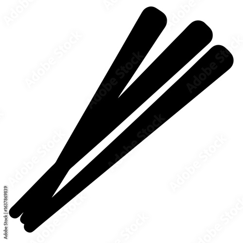 Download vector image of lemongrass stalks for asian cuisine and cooking ingredients recipe ideas