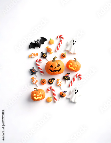 할로윈 패턴 배경