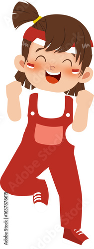 Wallpaper Mural girl celebration independence day Torontodigital.ca