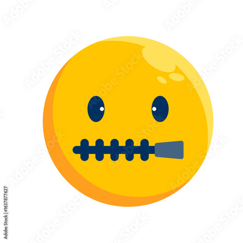 Silent Emoji Icon
