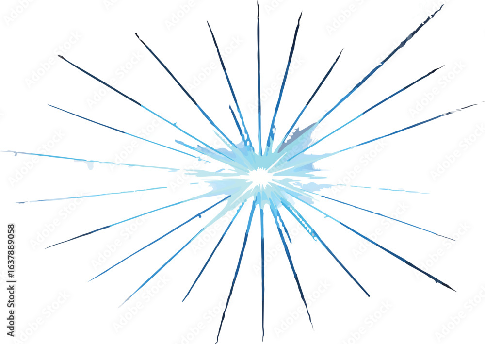 Fototapeta premium Star burst background with exploding stars abstract pattern and light effects