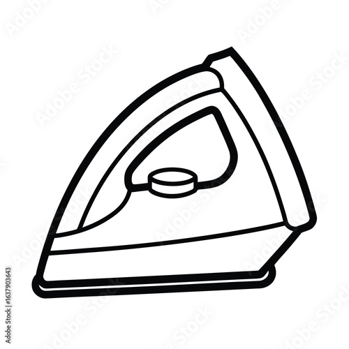 household iron vector design on white background 