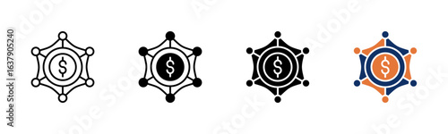 Defi icon sheet multiple style collection