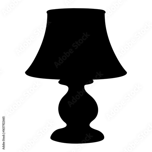 A black silhouette of a sword stuck into a rock surface
